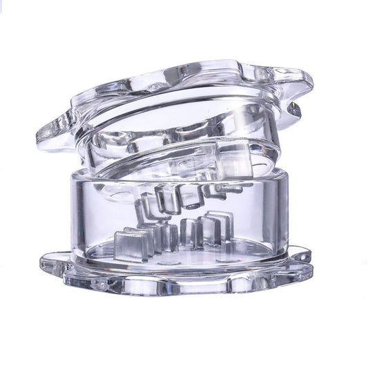 Garlic Twister 4th Gen - Garlic Mincer & Garlic Press in One - for Ginger, Herbs, Nuts & more, BPA-Free, V1192-AZ-W-3584