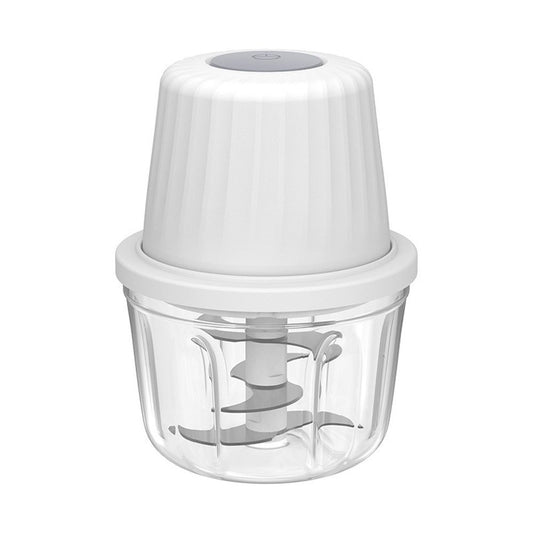 Mini Food Processor Cordless Set with Multiple 3*(350ml+250ml+100ml) Bowls& 6+3+2 Blades, Small Garlic V1192-AZ-W-3589