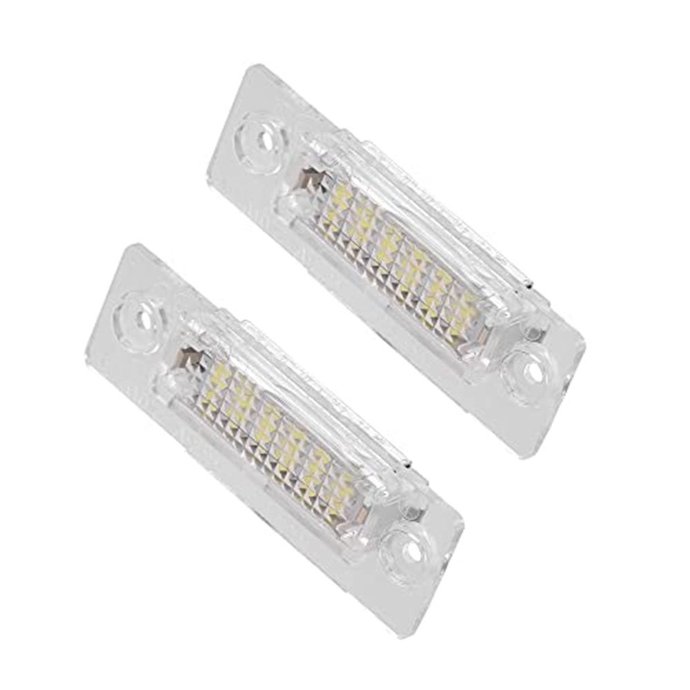 2pcs LED License Plate Light Car Number Lamp Replacement White Light License Plate LED Light, Extremely V1192-AZ-W-3601
