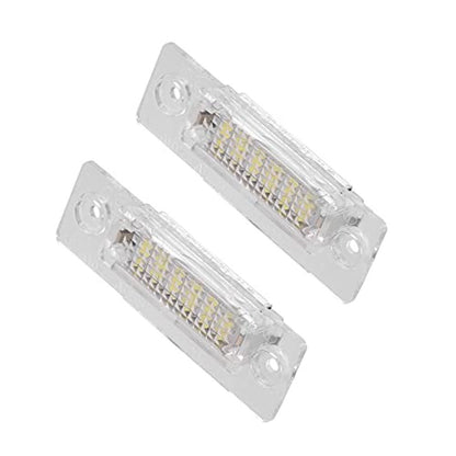 2pcs LED License Plate Light Car Number Lamp Replacement White Light License Plate LED Light, Extremely V1192-AZ-W-3601