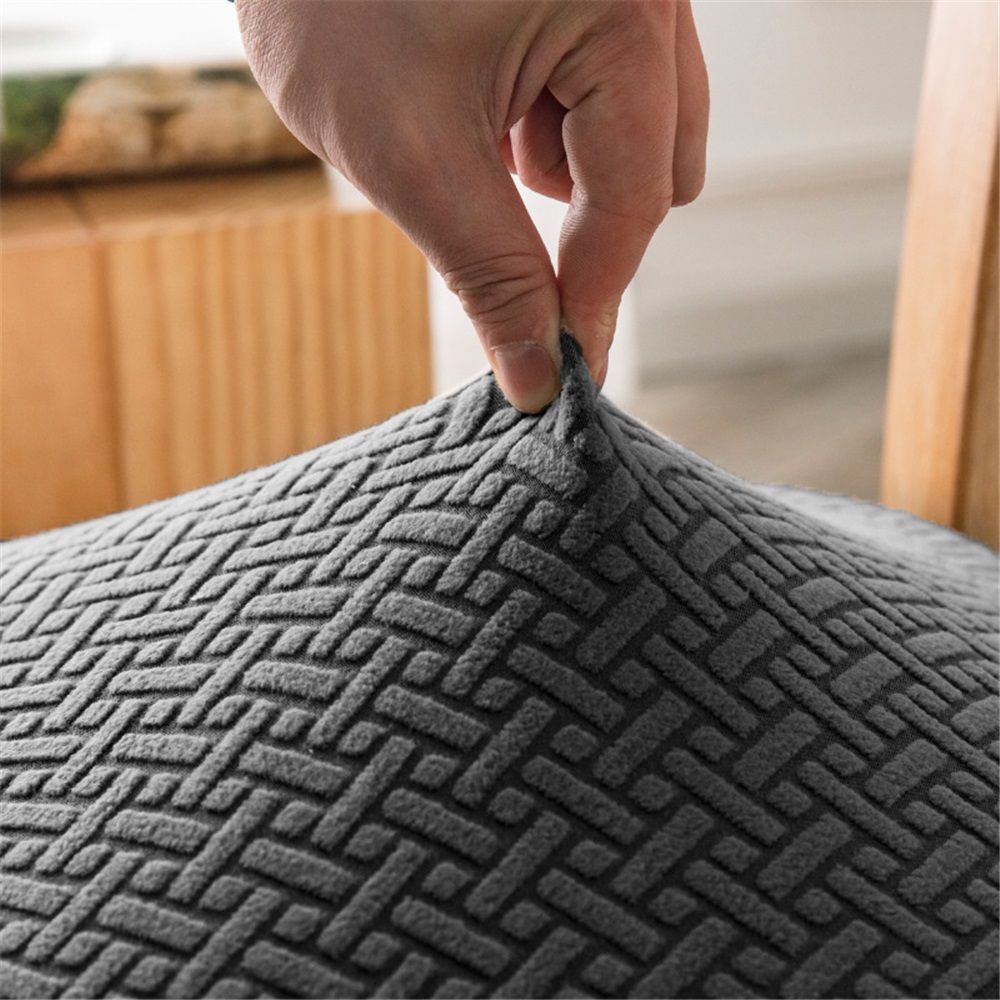 Stool Covers Rectangle - 4 Pack Stretch Waterproof Saddle Seat Cover Counter Bar Stools Bar Chairs Covers V1192-AZ-W-3608