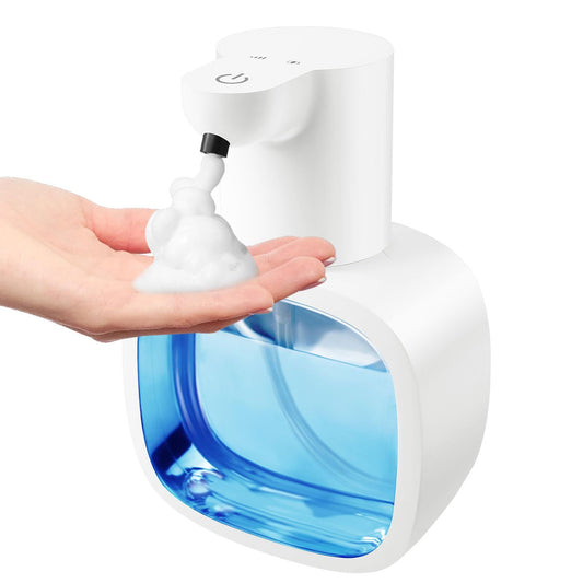 Automatic Foaming Soap Dispenser with 500ml/17oz Capacity, Touchless Soap Dispenser with 4 Level Adjustable, V1192-AZ-W-3609