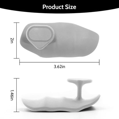 Anti-Slip Workout Grips - Ergonomic Rubber Hand Protector Gloves for Weight Lifting, Pull-Ups, Gym Training V1192-AZ-W-3620