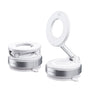Vacuum Magnetic Suction Phone Holder, Foldable and Retractable Hands-Free Suction Cup Phone Mount for V1192-AZ-W-3623