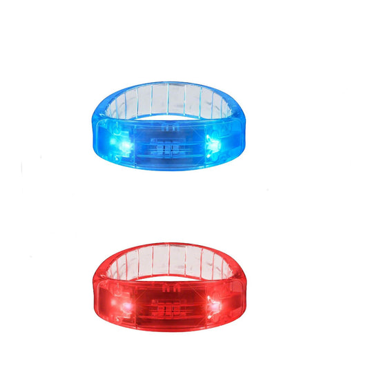 LED Fashion Light Up Bracelets,Blue Fashion Light Up Bracelet,Concert luminous wristband interactive V1192-AZ-W-3630