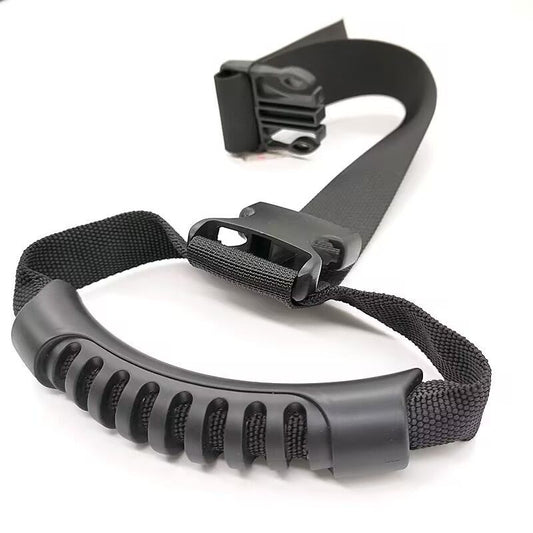 4Pack Car Grab Handle Adjustable Standing Aid Safety Handle Portable Vehicle Support Grab Bar Nylon Grip V1192-AZ-W-3638