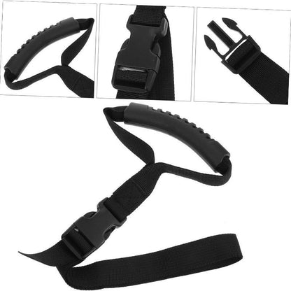 4Pack Car Grab Handle Adjustable Standing Aid Safety Handle Portable Vehicle Support Grab Bar Nylon Grip V1192-AZ-W-3638