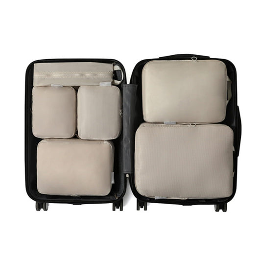 Compression Packing Cubes for Travel - Luggage Organizer Bags - Double Zipper Packing Cubes for Suitcases V1192-AZ-W-3655