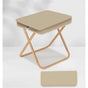 12.5" Foldable Portable Camping Stool Heavy Duty 264lbs for Adults, Lightweight Travel Stool with Carry Bag, V1192-AZ-W-3656