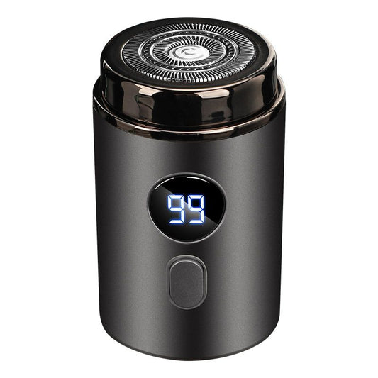 Electric Mini Razor Pockets Shaver for Men,Floating Big Shave Head Quick Shave, Waterproof Mini Portable V1192-AZ-W-3668