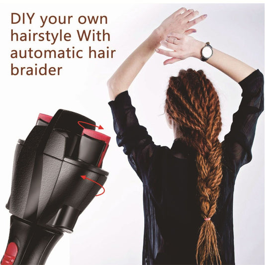 Electric Hair Braider Automatic Quick Twist Twister Hair Braiding Tool Smart DIY Hair Tools Hair Braider V1192-AZ-W-3681