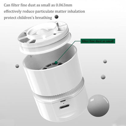 Desktop Vacuum Cleaner,Mini Table dust Sweeper Energy Saving with auto Power-Off Function,Cordless&360o V1192-AZ-W-3682