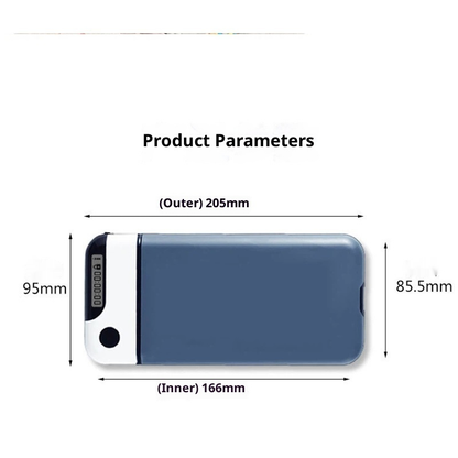 Phone Lock Box with Timer,Cell Phone Lock Box,USB Charging Type,Long-Term Continuous Use,Time Can Be Freely V1192-AZ-W-3688
