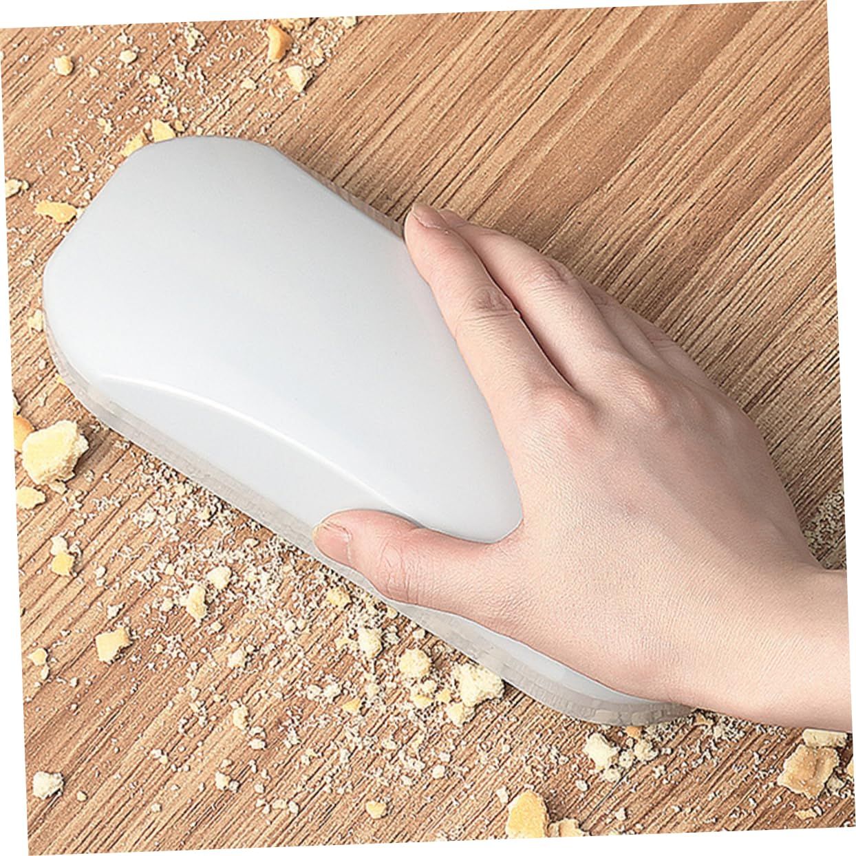 Multi-Functional Table Crumb Sweeper, Soft Bristles Debris Collector for Table, Mat, Bed Sheets, Sofas, V1192-AZ-W-3706