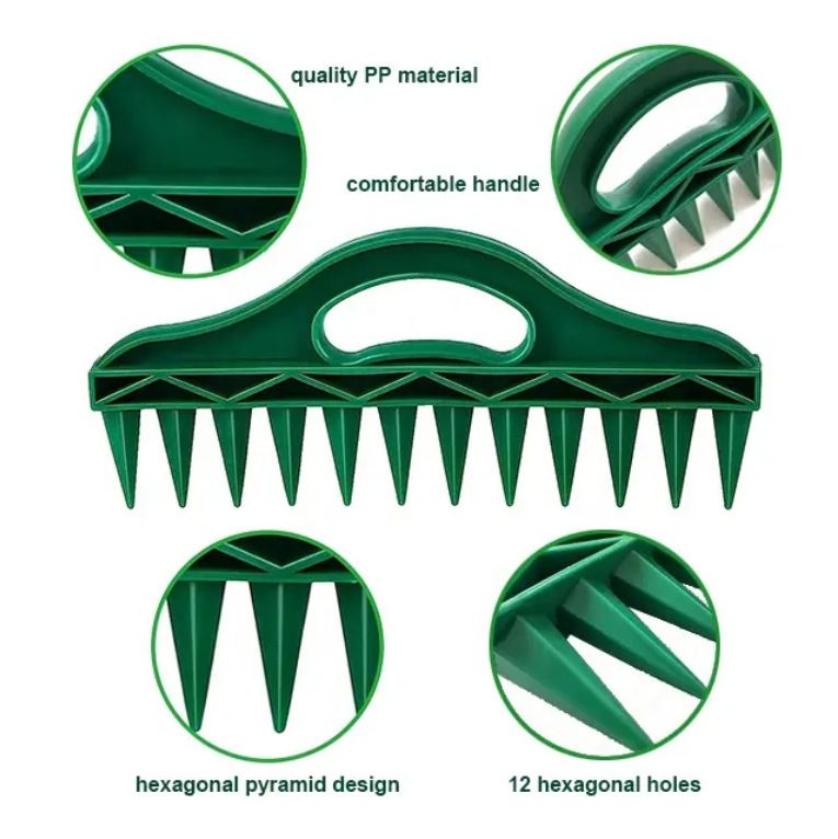 7 pack Soil Quick Punching Machine, Seed Planter, Porous Seed Planter, Seedling Soil pad, Used for Planting V1192-AZ-W-3725