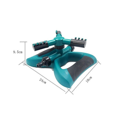 Courtyard watering tool, large area rotating garden watering tool, lawn and courtyard watering tool (green) V1192-AZ-W-3747