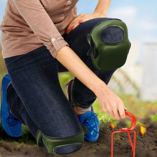 Gardening Knee Pads Ultra Thick Memory Foam Braces Kneepads for Gardener Cleaning Kneeling Scrubbing Floors V1192-AZ-W-3769