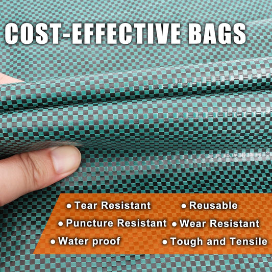 Reusable Yard Waste Bags Lawn And Leaf Bags 3 Pack, Heavy Duty Garden Bags With Gardening Gloves, Standable V1192-AZ-W-3774