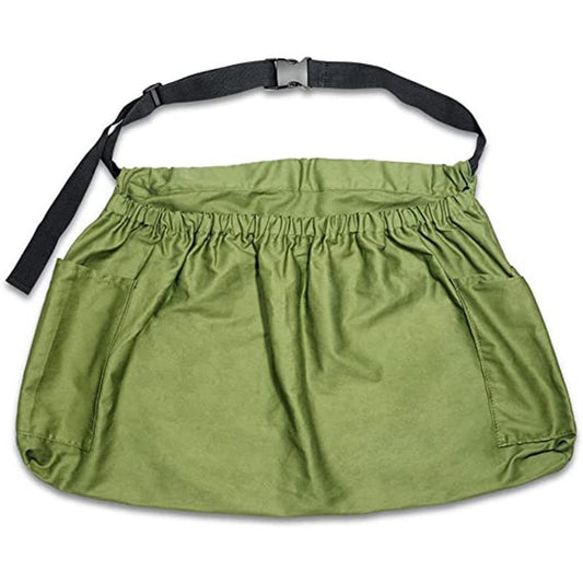Harvest & Weeding Waist Apron with Pockets | Berry Picker/Garden Apron/Foraging Bag for Harvest - Vegetables, V1192-AZ-W-3775