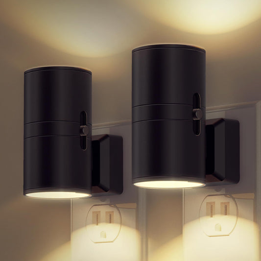 Night Lights Plug into Wall, Dimmable Night Light Plug in, Modern Night Lights with Dusk to Dawn Light V1192-AZ-W-3795