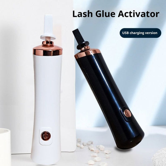 2pcs Electric Nail Lacquer Shaker, Eyelash Lacquer & Glue Shaker for Eyelash Extensions, Handsfree Tool for V1192-AZ-W-3810