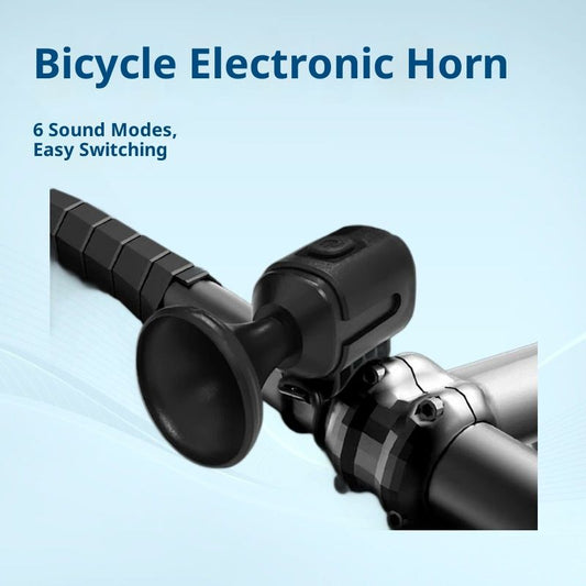 Electric Bike Horn, 120dB Electronic Bicycle Bell with Battery Operated Waterproof, Loud Bike Bell for V1192-AZ-W-3812