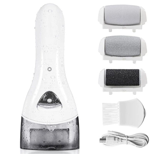 Electric Foot Callus Removers Rechargeable, Portable Electronic Foot File Pedicure Tools, Electric Callus V1192-AZ-W-3817