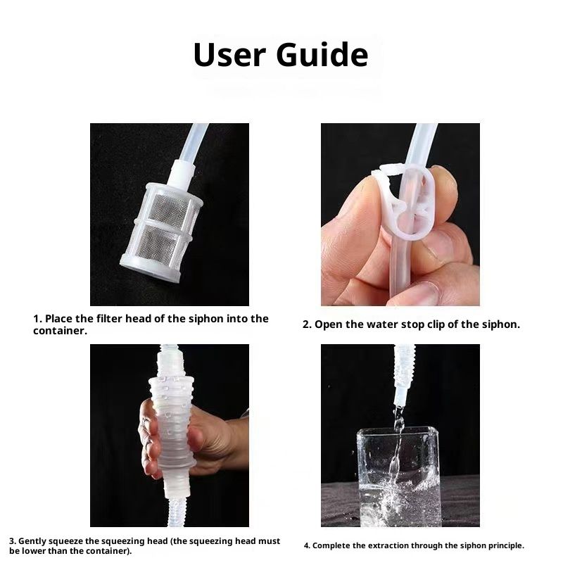 5pcs Syphon Tube Pipe Hose For Home Brew Wine Making Siphon Filter Soft Tube 1.6M for Wine Making Brewing V1192-AZ-W-3840