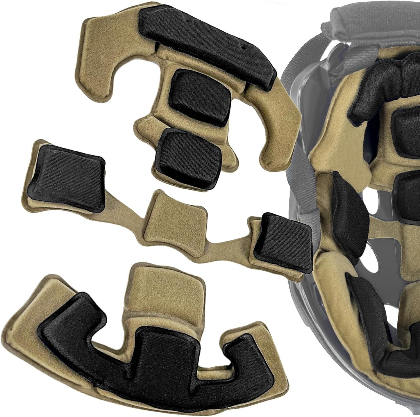Universal Outdoor Internal Replacement Memory Foam Pad Padding Inserts Protective Mat Kits Set Accessories V1192-AZ-W-3842
