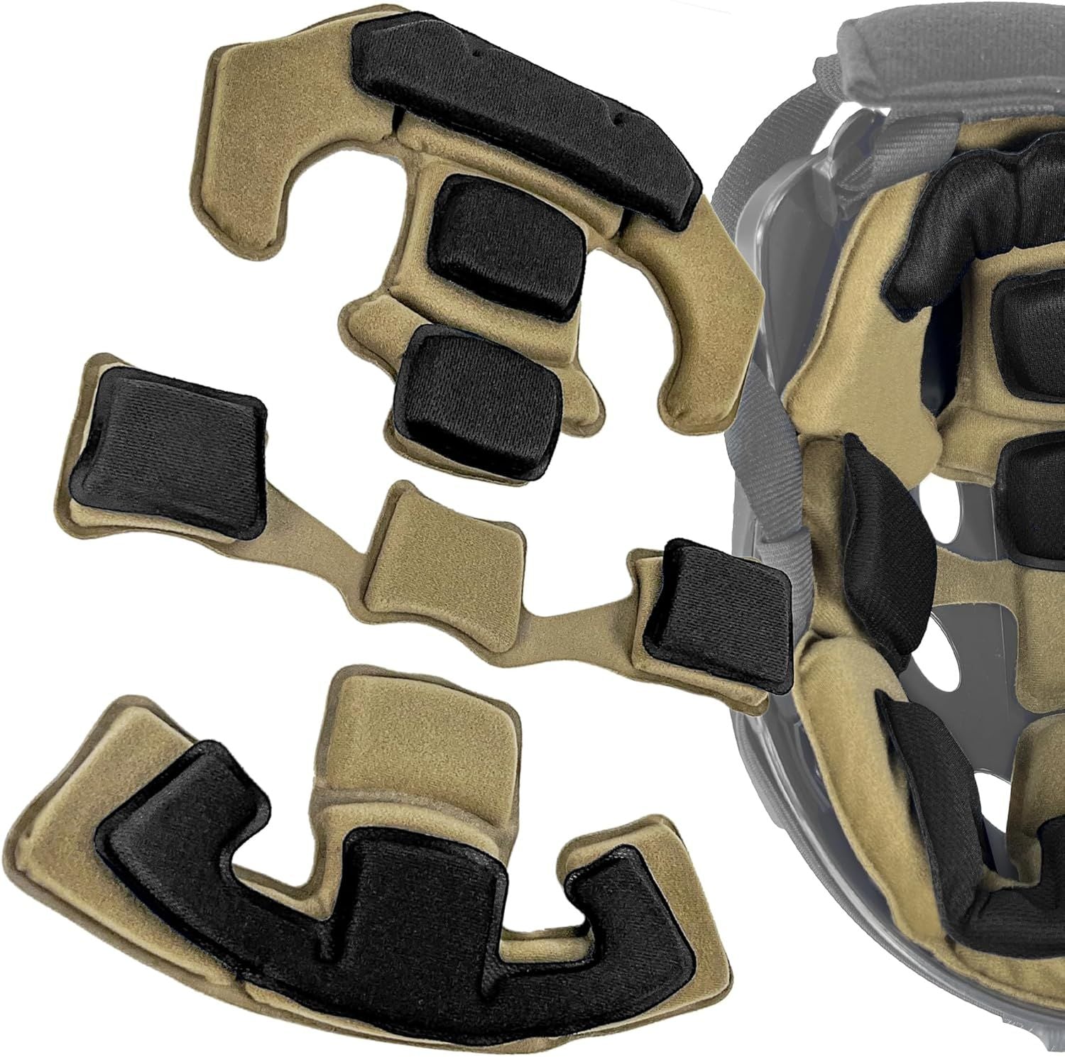 Universal Outdoor Internal Replacement Memory Foam Pad Padding Inserts Protective Mat Kits Set Accessories V1192-AZ-W-3842
