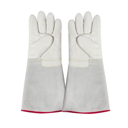 Cryogenic Gloves Low Temperature LNG Liquid Nitrogen Protective Gloves Cold Storage Safety Frozen Gloves-36cm V1192-AZ-W-3849