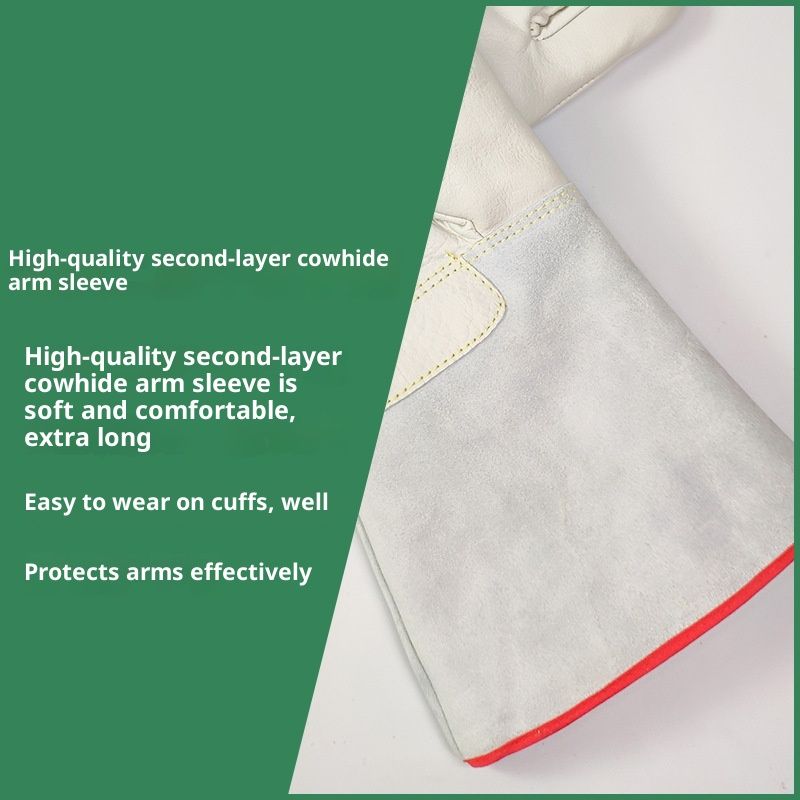 Cryogenic Gloves Low Temperature LNG Liquid Nitrogen Protective Gloves Cold Storage Safety Frozen Gloves-36cm V1192-AZ-W-3849