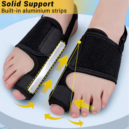 Effective Corrector for Women and Men | Relief Kit, Straighten Toes, and Correct Alignment | Cushion Sleeves V1192-AZ-W-3855