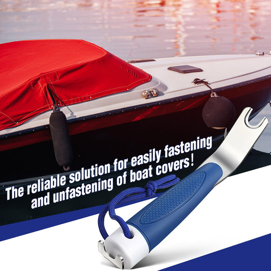Practical and Durability Boat Cover Snap Release Tool Save Canvas from Ripping, Design for Boaters and V1192-AZ-W-3857