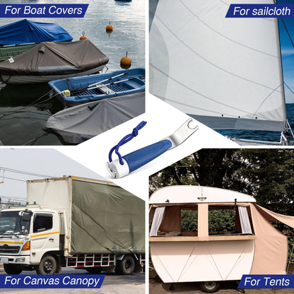 Practical and Durability Boat Cover Snap Release Tool Save Canvas from Ripping, Design for Boaters and V1192-AZ-W-3857
