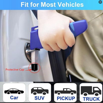 4 in 1 Car Door Handle for Elderly - Car Handle Assist with Window Breaker & Seat Belt Cutter - Portable V1192-AZ-W-3866