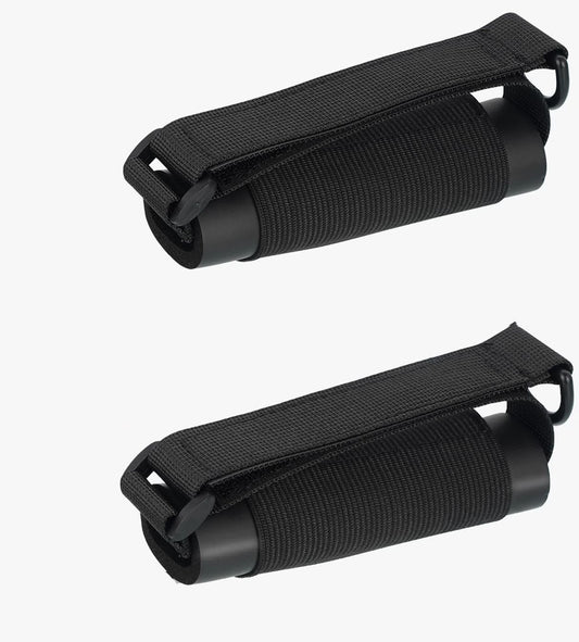 2pcs Disabled Eating Aids Utensil Holders Eating Assistance Hand Cuff for Holding Spoon, Fork, Cutlery V1192-AZ-W-3870