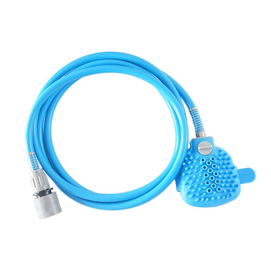 Grooming Sprayer Long Hose, Indoor Shower or Outdoor Garden Compatible - Ideal for Dogs and Cats Durable Pet V1192-AZ-W-3871