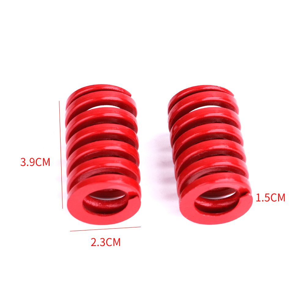 6PCS Spring Mod Kits Modification Spring Parts Accessories red Trunk Tailgate Strut Support Spring,OD Spiral V1192-AZ-W-3877