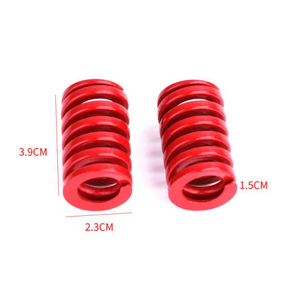6PCS Spring Mod Kits Modification Spring Parts Accessories red Trunk Tailgate Strut Support Spring,OD Spiral V1192-AZ-W-3877