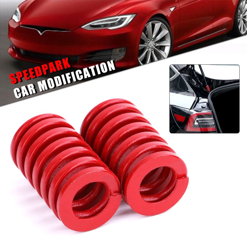 6PCS Spring Mod Kits Modification Spring Parts Accessories red Trunk Tailgate Strut Support Spring,OD Spiral V1192-AZ-W-3877