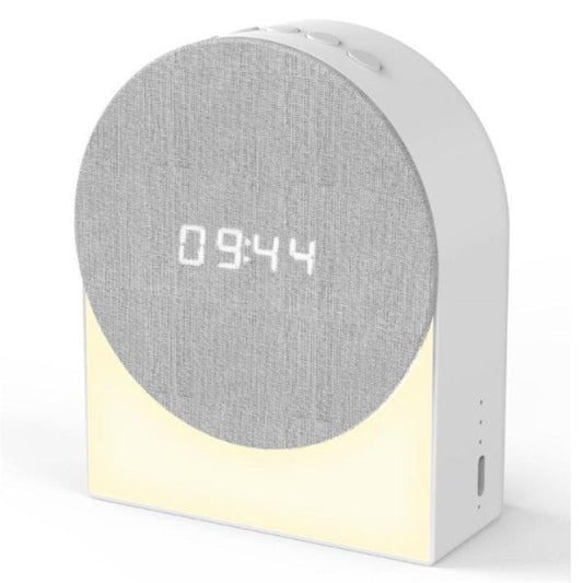 4 in 1 Sound Machine with Digital Clock & Night Light, White Noise Machine, 32-Level Volume, Memory & Timer, V1192-AZ-W-3879