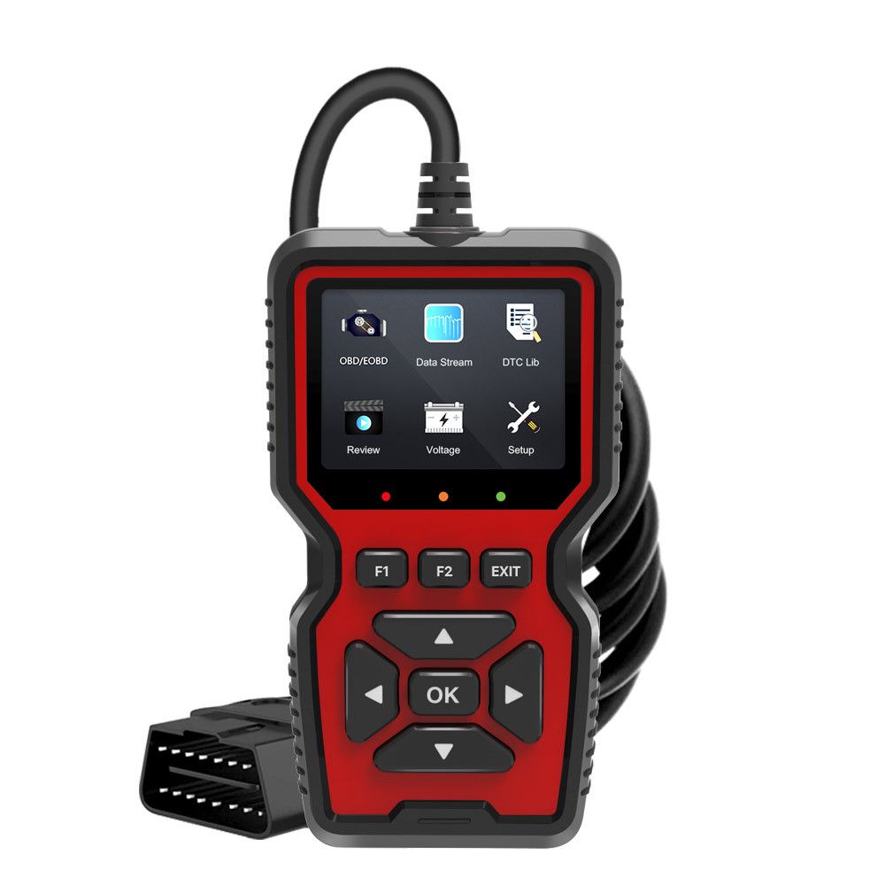 OBD2 Scanner Diagnostic Tool, Check Engine Code Reader OBD2 Scanner with Reset, Mode 6, Mode 8 & I/M V1192-AZ-W-3890