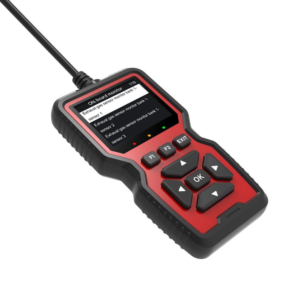 OBD2 Scanner Diagnostic Tool, Check Engine Code Reader OBD2 Scanner with Reset, Mode 6, Mode 8 & I/M V1192-AZ-W-3890
