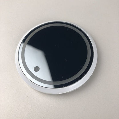 2pcs LED Car Cup Holder Lights, Changeable Color USB Charging Luminescent Car Cup Holder Mat Coaster Insert, V1192-AZ-W-3894