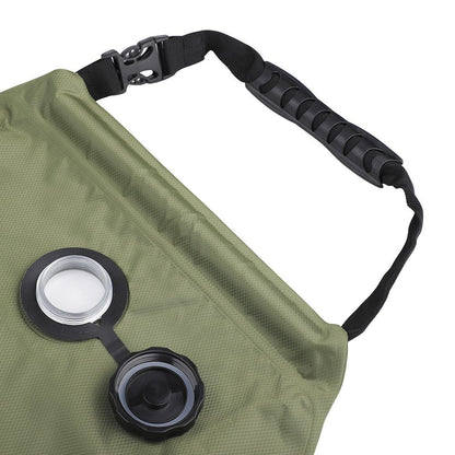 Solar Portable Shower Bag, 5 Gal/20L Solar Heating Camping Shower Bag with Removable Hose&On-Off Switchable V1192-AZ-W-3909