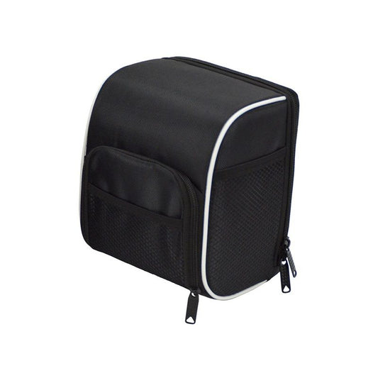 Cycling Bike Bicycle Handlebar Bags Front Baskets Black with Rain Cover, for and Folding Bikes Easy to V1192-AZ-W-3924