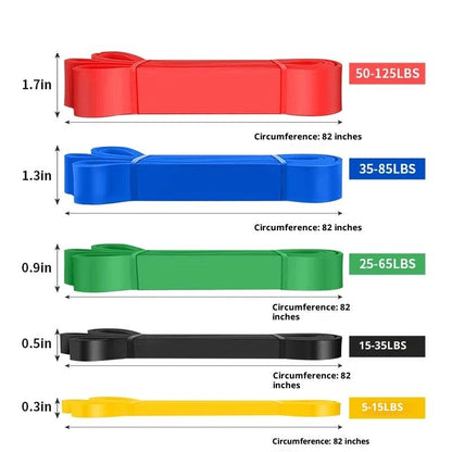 Pull Up Bands, Resistance Bands, Pull Up Assistance Bands Set for Men & Women, Exercise Workout Bands for V1192-AZ-W-3928