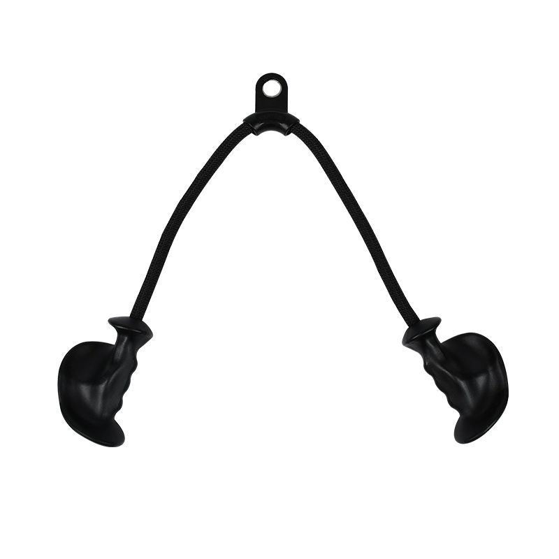 Tricep Rope with Ergonomic Handles, 32 Inch Tricep Pull Down Rope for Cable Machine, Pulley System, Triceps V1192-AZ-W-3931