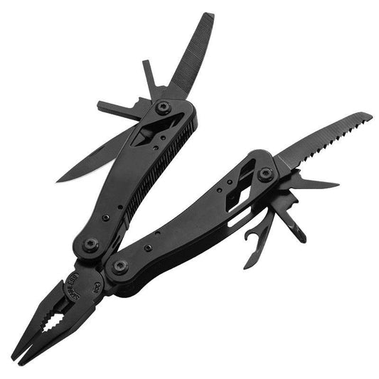 Pocket Multitool with Knife, Pliers, Screwdriver & Needle Nose Pliers, Wire Stripper, Professional Multi Tool V1192-AZ-W-3934
